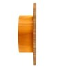 Nowoczesny drewniany okrągły kinkiet LED 8W CLEAN QN-CLEAN-LED-WB-25-TEAK